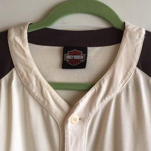 Harley Davidson baseball jersey